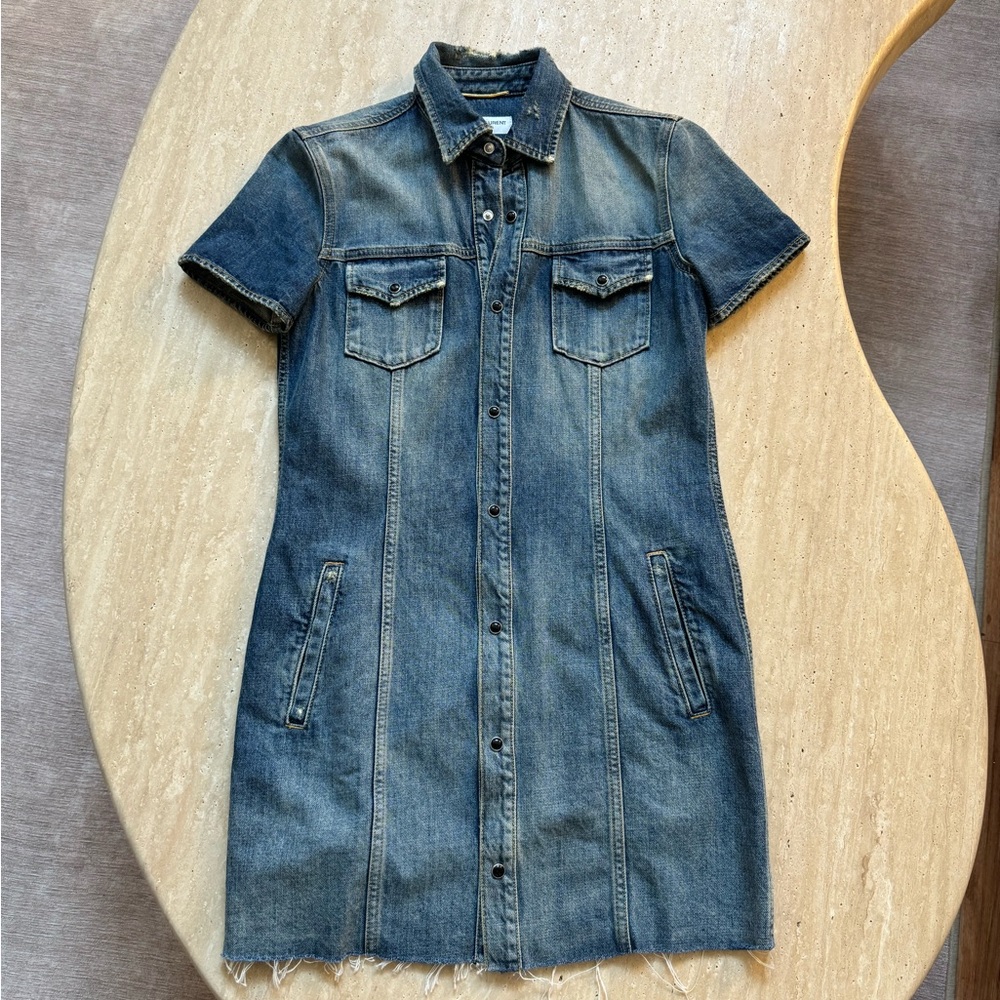 Denim dress